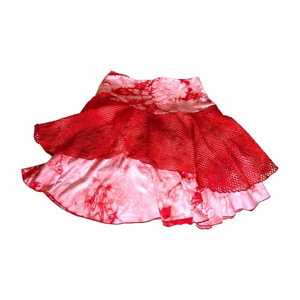 Unbranded Women's Red and Pink Skirt